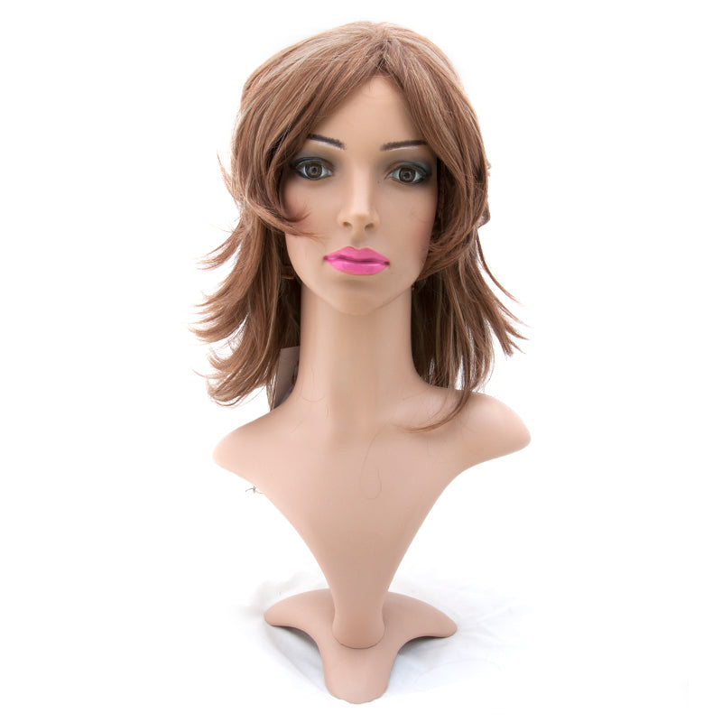 Flicky copper wig
