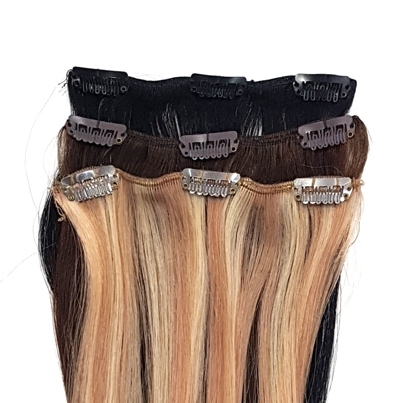 12" Clip In Hair Extensions Deluxe Box (discontinued)