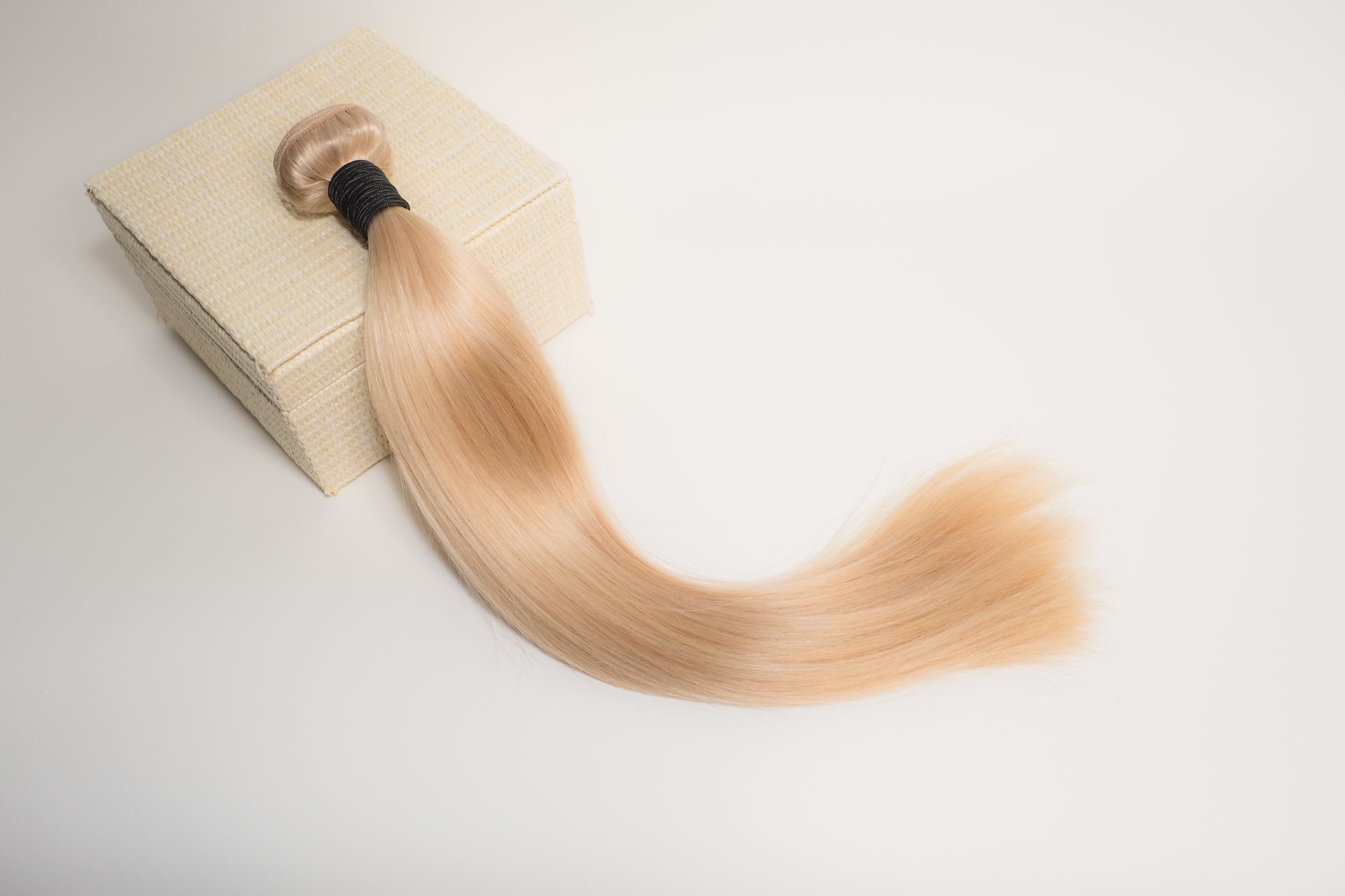 Weft hair extension