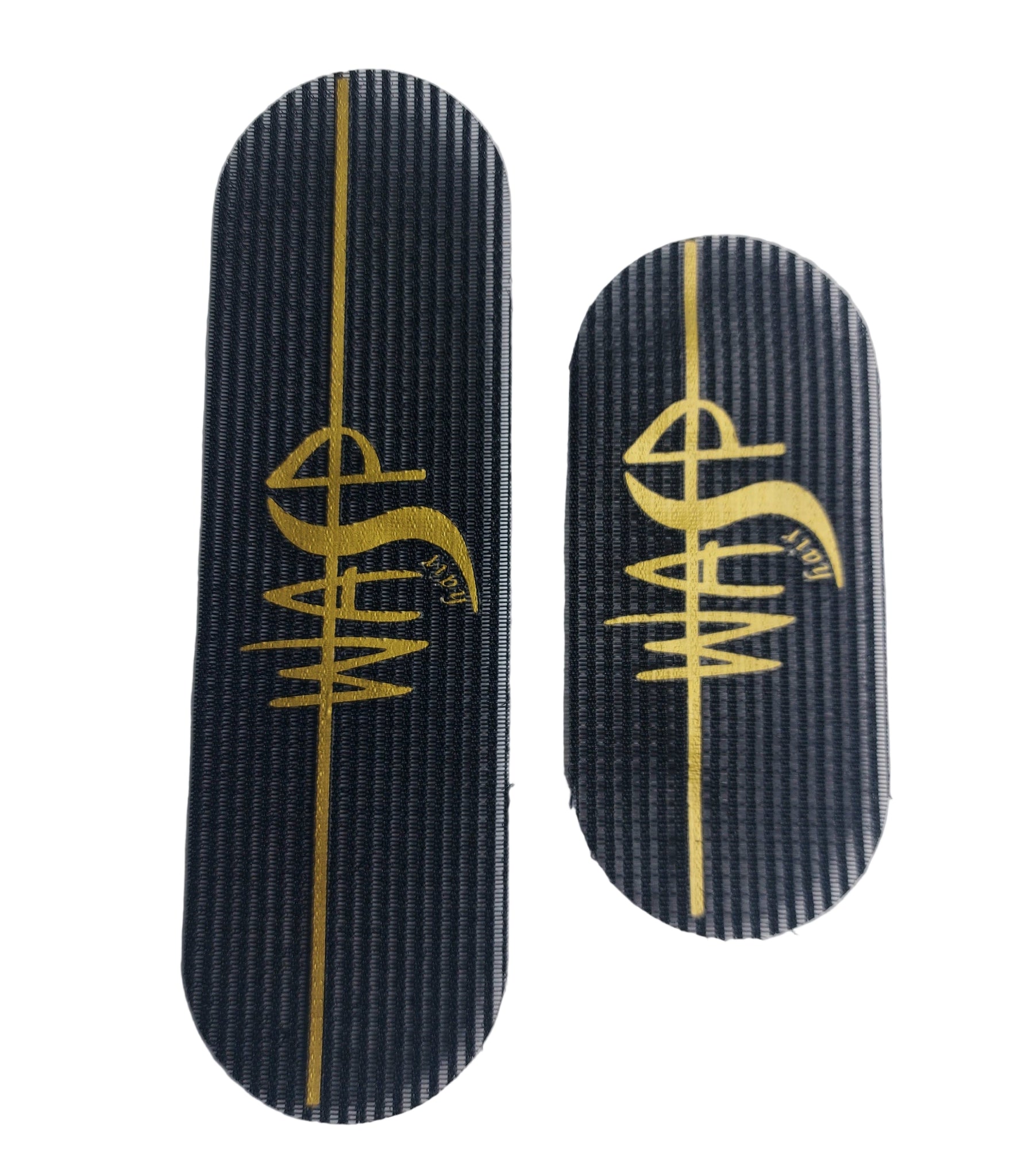 WASP Hair Gripper duo set with one small and large pad, professional styling tool for salon use. 