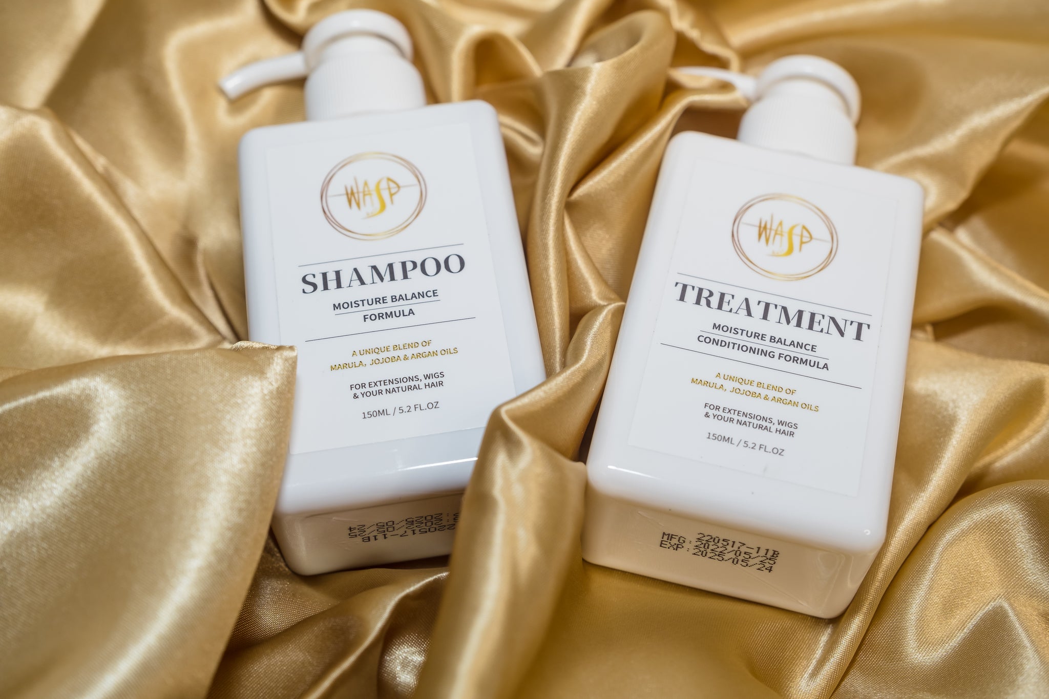 WASP Shampoo for extensions,wigs&your natural hair.(300ml/150ml)